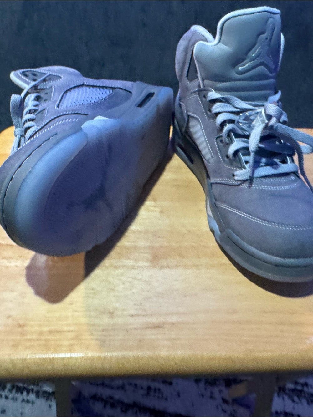 Jordan High-Top Athletic Sneakers - Gray